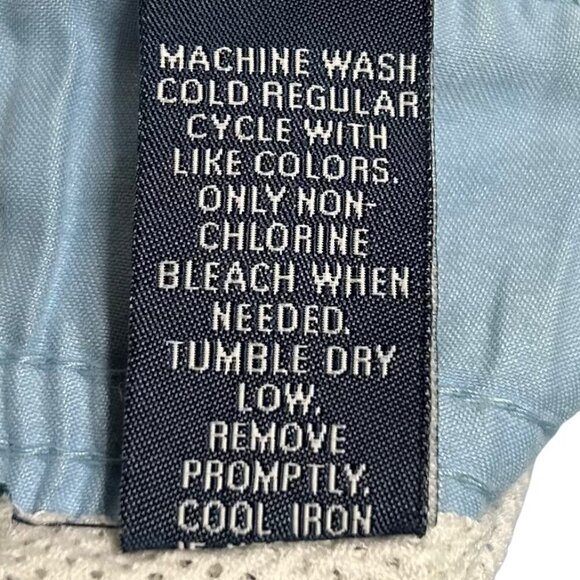 Duck Head Blue White Tropical Floral Print Board Shorts Swim Trunks Size XL - Picture 8 of 8